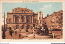 AAFP9-34-0826 - MONTPELLIER - Le Théâtre Et La Fontaine Des Trois Graçes - Montpellier