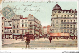 AAFP9-34-0816 - MONTPELLIER - Place De La Comédie - Commerces, Tramway - Montpellier