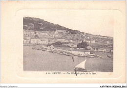 AAFP7-34-0633 - CETTE - Vue Générale Prise De La Mer - Sete (Cette)