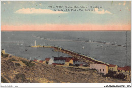 AAFP7-34-0629 - CETTE - Station Balnéaire Et Climatique - La Rade Et Le Port - Vue Générale - Sete (Cette)