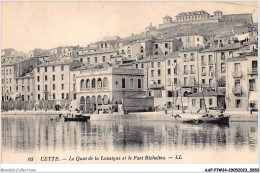 AAFP7-34-0628 - CETTE - Le Quai De La Consigne Et Le Fort Richelieu - Sete (Cette)