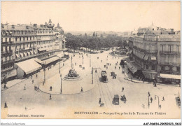 AAFP6-34-0508 - MONTPELLIER - Perspective De La Terrasse Du Théâtre - Montpellier