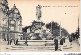 AAFP6-34-0494 - MONTPELLIER - Fontaine Des Trois Graçes - Montpellier