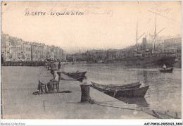 AAFP5-34-0450 - CETTE - Le Quai De La Ville - Sete (Cette)