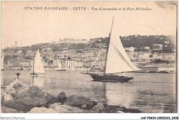 AAFP5-34-0432 - CETTE - Station Balnéaire - Vue D'Ensemble Et Le Fort Richelieu - Sete (Cette)