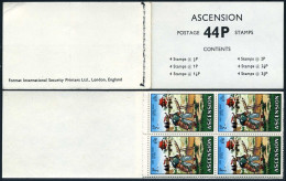 Ascension 138-143a Booklet,MNH.Mi 138-151. Man Into Space,1971.Astronomy.. - Ascension (Ile De L')