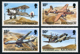 Ascension 309-312,booklet,MNH.Mi 318-321,MH. Wide-awake Airfield-40,1982.Planes. - Ascensión