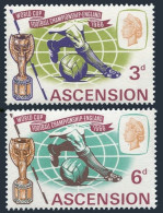 Ascension 100-101, MNH. Michel 100-101. World Soccer Cup England-1966. - Ascensión