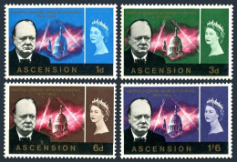 Ascension 96-99, MNH. Michel 96-99. Winston Churchill Memory, 1966. - Ascension (Ile De L')