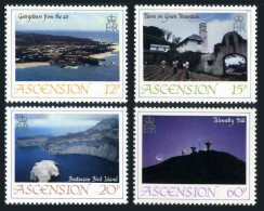 Ascension 328-331,MNH.Michel 337-340. Views 1983.Georgetown,Farm Green Mountain, - Ascension (Ile De L')
