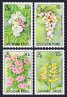 Ascension 381-384, MNH. Michel 390-393. Wildflowers, 1985. - Ascensión
