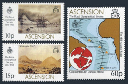 Ascension 266-268,MNH.Michel 268-270. Royal Geographical Society,50th Ann.1980. - Ascensión