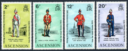 Ascension 173-176, MNH. Michel 173-176. Uniforms 1973: Royal Marines. - Ascensión