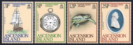 Ascension 235-238,MNH.Michel 237-240. Capt Cook Voyages,1979.Sailing Ship,Turtle - Ascension (Ile De L')