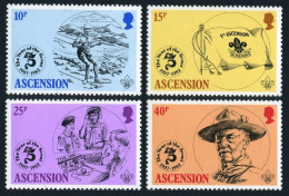 Ascension 301-304,304a,MNH.Mi 306-309,Bl.13. Scouting Year 1982,Baden-Powell. - Ascensión