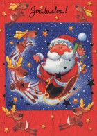 SANTA CLAUS CHRISTMAS Holidays Vintage Postcard CPSM #PAJ926.A - Santa Claus