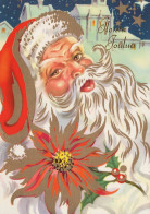 WEIHNACHTSMANN SANTA CLAUS WEIHNACHTSFERIEN Vintage Postkarte CPSM #PAJ864.A - Santa Claus