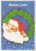 BABBO NATALE Natale Vintage Cartolina CPSM #PAJ746.A - Santa Claus