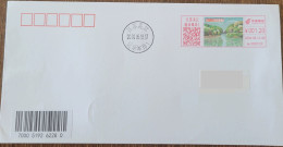 China Cover "Eight Scenes Of The Canal - Searching For Dreams In The Forest Sea" (Wujiang, Jiangsu) Colored Postage Mach - Covers