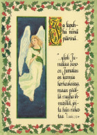 ÁNGEL NAVIDAD Vintage Tarjeta Postal CPSM #PAH160.A - Angels