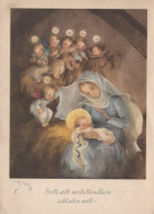 ANGEL CHRISTMAS Holidays Vintage Postcard CPSM #PAH100.A - Angels