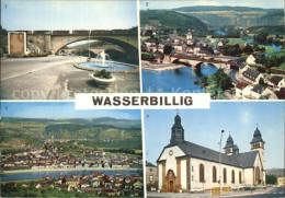72542372 Wasserbillig Grenze Luxemburg Deutschland Kirche Panorama - Otros & Sin Clasificación