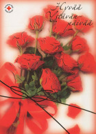 FLOWERS Vintage Ansichtskarte Postkarte CPSM #PBZ848.A - Blumen