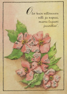 FLOWERS Vintage Ansichtskarte Postkarte CPSM #PBZ298.A - Blumen