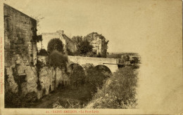 CPA (Gironde) SAINT EMILION - Le Pont Levis - Saint-Emilion