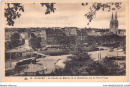 AAUP3-29-0256 - QUIMPER - Le Champs De Bataille Et La  Cathedrale  Vus Du Mont Frugy - Quimper