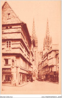 AAUP3-29-0249 - QUIMPER - Rue Kereon Et La Cathedrale  - Quimper