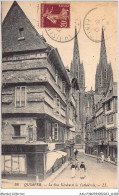 AAUP3-29-0199 - QUIMPER - La Rue Kereon Et La Cathedrale - Quimper