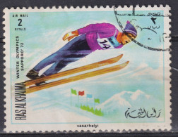 As1 - Ras Al Khaima 1970 - Poste Aérienne YT 46 (1/6) (o) - Ra's Al-Chaima