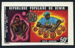 Benin C263 Imperf,MNH.Michel 86B. National Lottery,10th Ann.1977. - Bénin – Dahomey (1960-...)