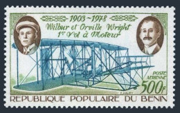 Benin C287,MNH.Michel 169. Brothers Wright And Flyer,1st Flight,75th Ann.1978. - Benin - Dahomey (1960-...)