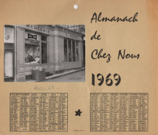 Mercerie J.AVON Et Calendrier 1969 Photo 9X12,5 - Europa