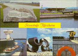 1055882 Staustufe Iffezheim Mehrbildkarte - Autres & Non Classés
