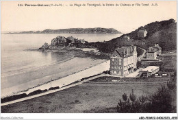 ABDP10-22-0836 - PERROS GUIREC - La Plage De Trestrignel - La Pointe Du Chateau - Perros-Guirec
