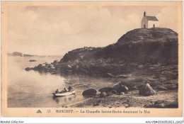AAUP8-29-0725 - ROSCOFF - La Chapelle  Ste Barbe Dominant La Mer  - Roscoff