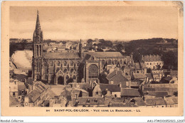 AAUP7-29-0607 - SAINT-POL-DE-LEON - Vue Vers  La Basilique  - Saint-Pol-de-Léon