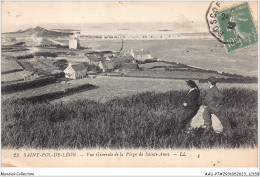 AAUP7-29-0588 - SAINT-POL-DE-LEON - Vue Generale  De La Plage De Sainte Anne - Saint-Pol-de-Léon