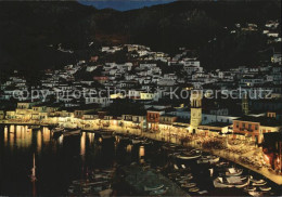 72541878 Hydra Greece Ufer Nachtaufnahme  - Greece