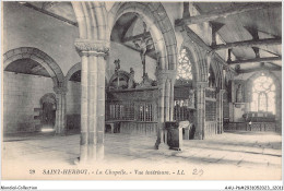 AAUP6-29-0514 - SAINT-HERBOT - La Chapelle -Vue Interieure - Saint-Herbot