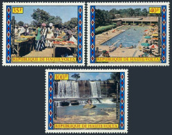 Burkina Faso 305-306,C171, Hinged. Michel 472-474. Tourism 1973. Waterfalls. - Burkina Faso (1984-...)