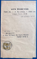 Bande Journal Hebdomadaire " AUX ÉCOUTES "n°277A 1c Bistre Olive Oblit Dateur De PARIS Pour PARIS TTB Pas Si Courant ! - 1906-38 Säerin, Untergrund Glatt