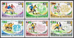 Burkina Faso 335-C195 Imperf,MNH. Mi 524B-239B. World Soccer Cup Munich-1974. - Burkina Faso (1984-...)