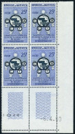 Burkina Faso 89 Plate Block/4, MNH. Mi 90. C.C.T.A. Commission, 10th Ann. 1960. - Burkina Faso (1984-...)