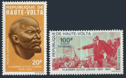 Burkina Faso C76-C77,MNH.Michel 286-287. Vladimir Lenin,birth Centenary,1970. - Burkina Faso (1984-...)
