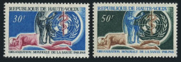 Burkina Faso 188-189.MNH.Michel 238-239. WHO-20,1968.Emblem,sick People.1968. - Burkina Faso (1984-...)