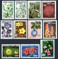 Burkina Faso 423-433, MNH. Mi 667-673, 679-682. Flowers 1977. Branches, Fruits. - Burkina Faso (1984-...)